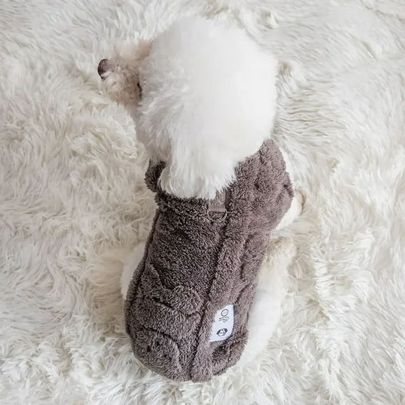 Keep your furry friend warm and stylish with this cozy and chic pet sweater. Perfect for chilly days this essential accessory will keep your pet snug and trendy. Dont wait grab one now