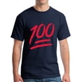 thumbnail image 1 of Keep it 100 Emoji Red Logo T-Shirt Funny Shirts, 1 of 4