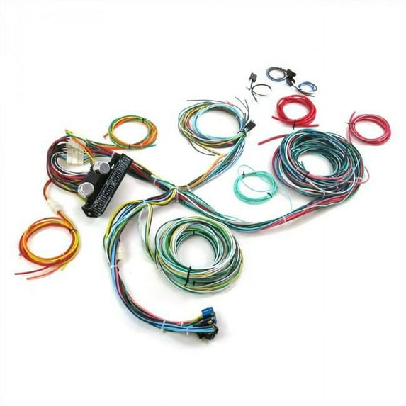 Keep it Clean Wiring 689192 Ultimate 15 Fuse 12V Conversion Wiring Harness for 28 1928 Model A Roadster - Pickup, Standard & Deluxe Sport