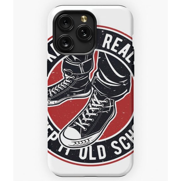 Keep it Real Funny Inspirational Quote Typography A3612 Phone Case for iPhone 11 to 17 Pro Max