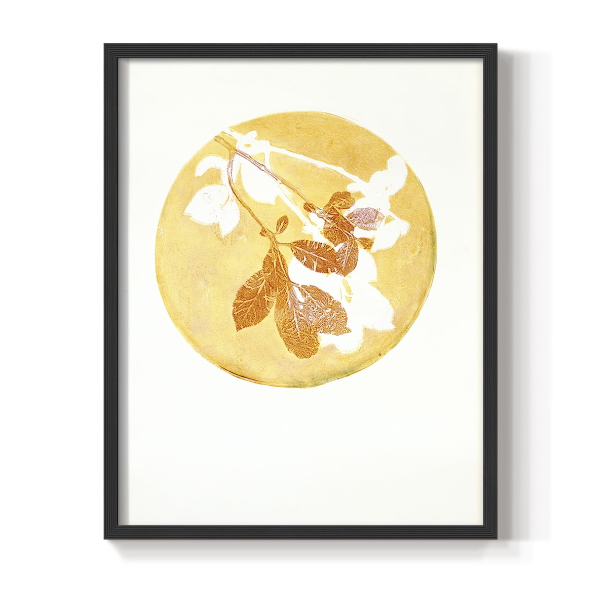Keep it Simple in Black Solid Wood 8 x 10 Framed Print