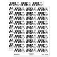 thumbnail image 1 of Keep it Up Teacher Student School Sticker Set - White - Gloss Finish - 1.75" Medium, 1 of 7