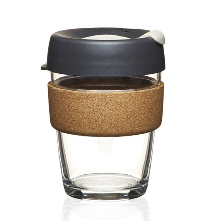 KeepCup 12oz Reusable Coffee Cup. Lightweight BPA BPS-Free Plastic &  Non-Slip Silicone Band. 12-Ounce/Medium, Fixie