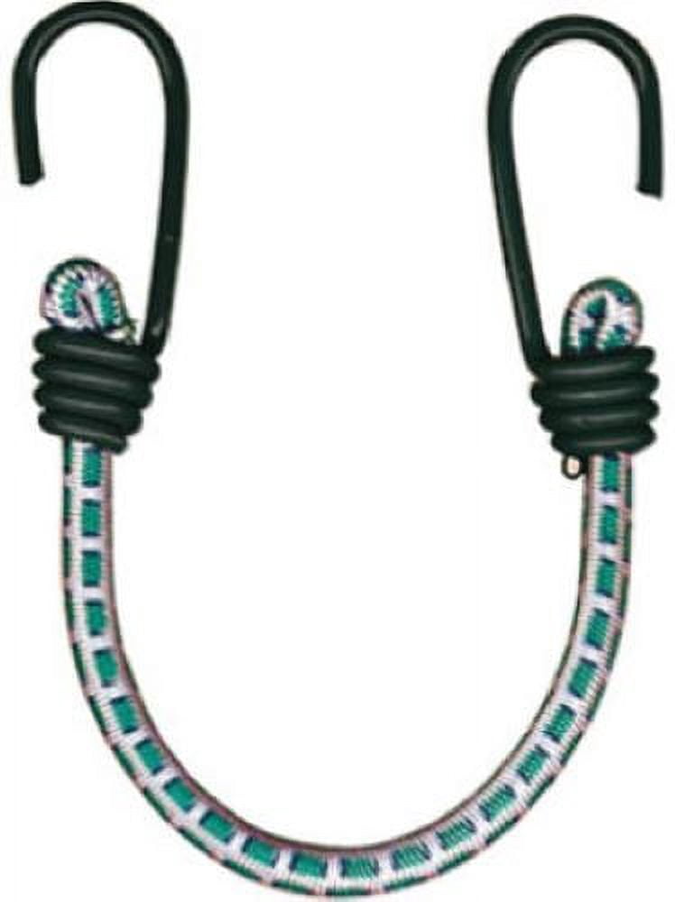 Keeper 06014 13" Bungee Cord With Heavy Duty Coated Steel Hooks - Quantity of 20