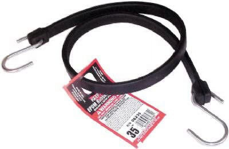 Keeper 06235 35" EPDM Rubber Bungee Cord Tie Down Straps - Quantity of 80