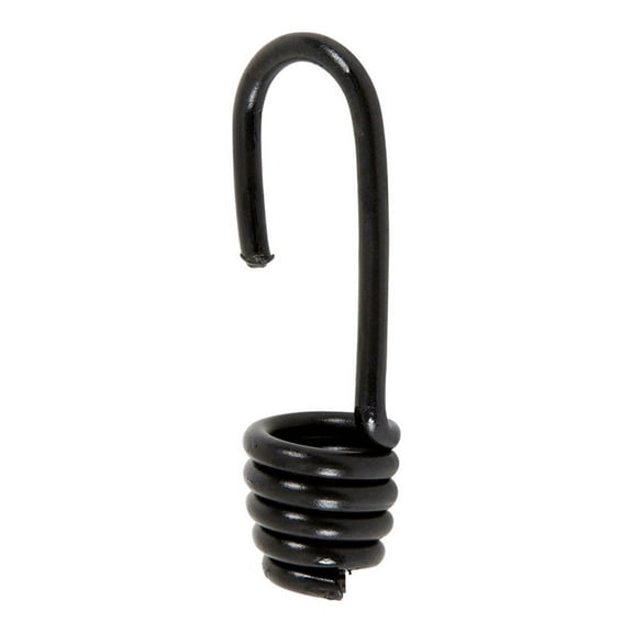 Keeper 06453 Vinyl Coated Steel Bungee Hooks for Cord Size 14-516 4 Pack