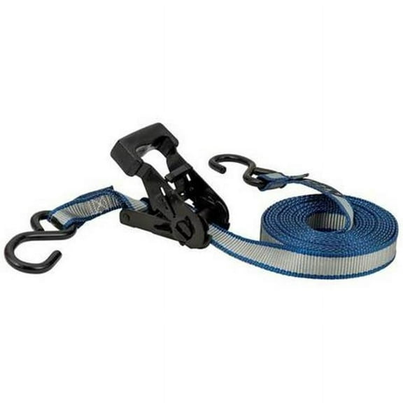 Keeper 130-47205 14 ft. x 1 in. Ratchet S-HKS Extreme Edge Webbing Tie Down - Pack of 6