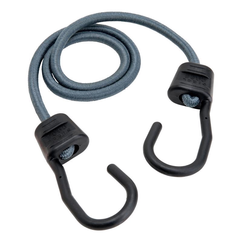 Keeper 8865891 Ultra Gray Bungee Cord, 32 x 0.374 in. - Case of 10