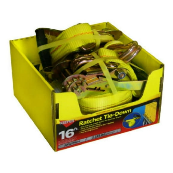 Keeper 89616 Pad Ratch Tie Down, 16' X 2"