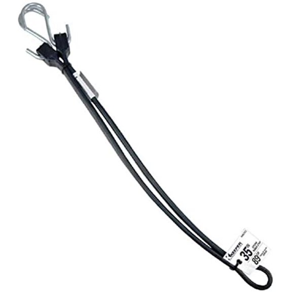 Keeper A06235Z 35 in. EPDM Rubber Strap, Black Pack of 10