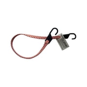 Keeper Corporation Flat Bungee Cord 54 In. L Orange, White Peggable Clamshell