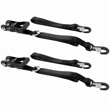 Keeper Diamond 5741 Heavy Duty Ratchet Tie Down, 1000 lb, 8 ft L x 1-1/4 in W
