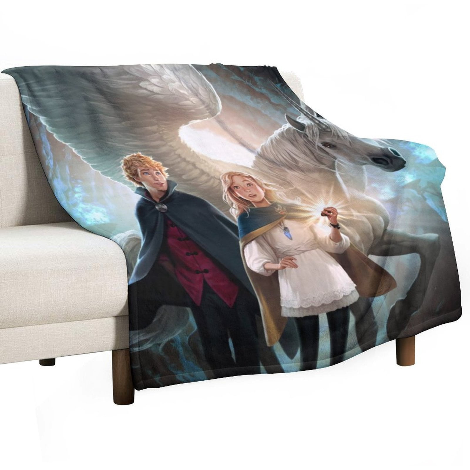 Keeper of The Lost Cities Exile Art Poster Luxury Flannel Blanket