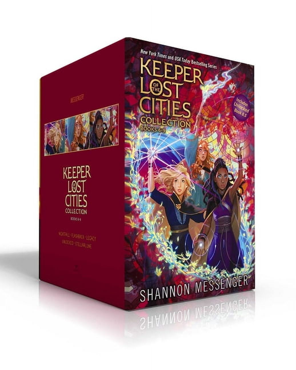 Keeper of the Lost Cities Keeper of the Lost Cities Collection Books 6-9 (Boxed Set): Nightfall; Flashback; Legacy; Unlocked Book 8.5; Stellarlune, (Paperback)