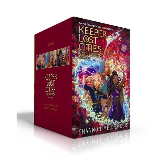 Keeper of the Lost Cities Keeper of the Lost Cities Collection Books 6-9 (Boxed Set): Nightfall; Flashback; Legacy; Unlocked Book 8.5; Stellarlune, (Paperback)