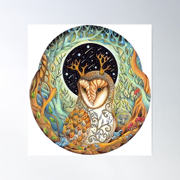 Keeper Of Knowledge Poster Wall Art, Modern Wall Decor For Living Room Bedroom, 12x18 UNFRAMED