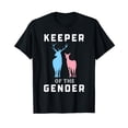 thumbnail image 1 of Keeper Of The Gender Buck Or Doe Gender Reveal T-Shirt, 1 of 5