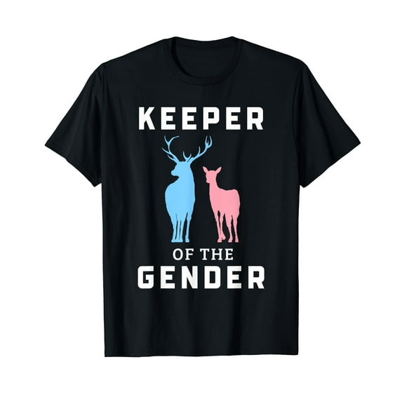 Keeper Of The Gender Buck Or Doe Gender Reveal T-Shirt