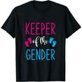 thumbnail image 1 of Keeper Of The Gender Gender Reveal T-Shirt, 1 of 2