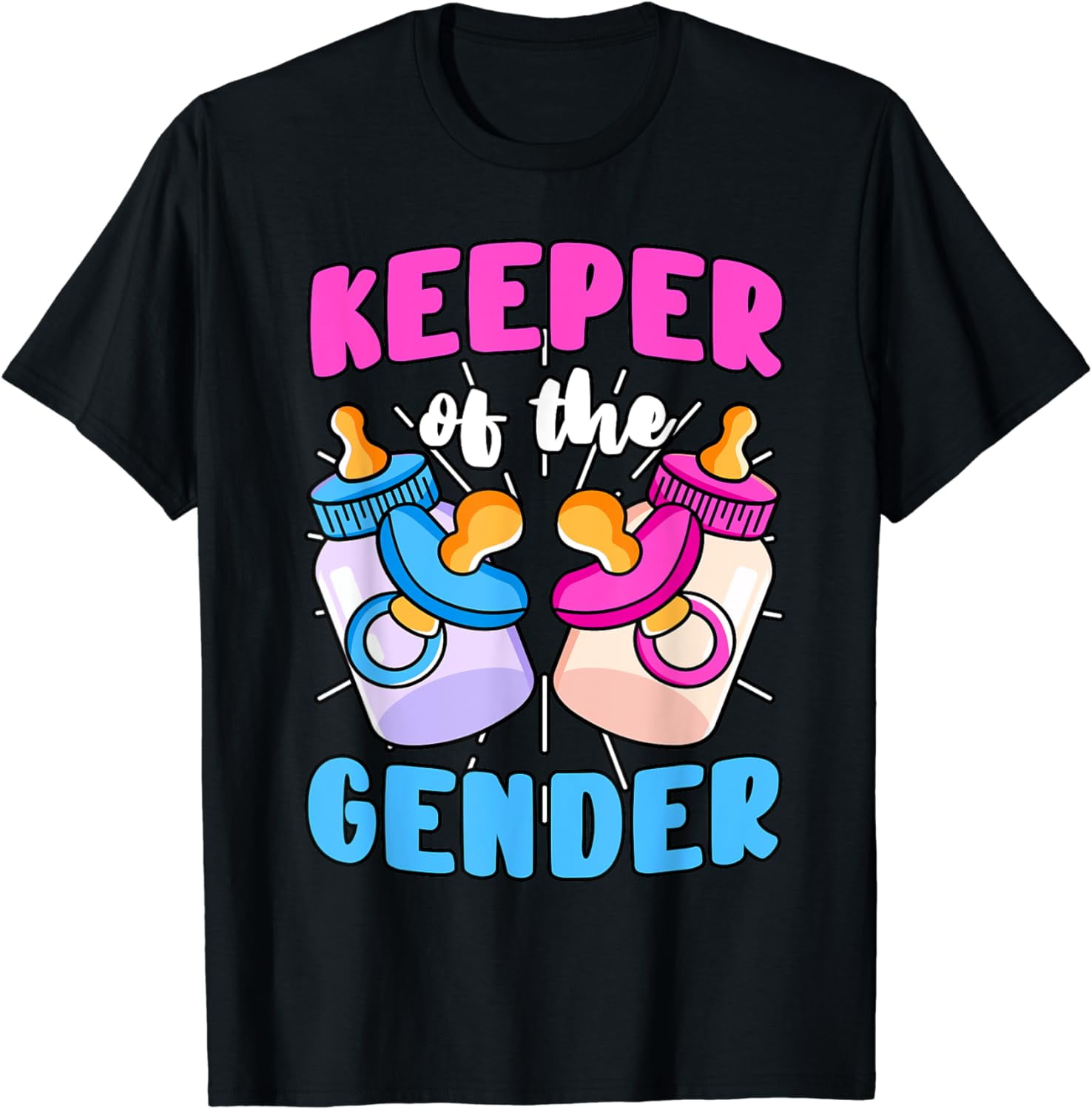 Keeper Of The Gender Reveal T Shirt Baby Announcement Shirt Keeper Of The Gender Reveal T Shirt Baby Announcement Shirt