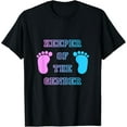 thumbnail image 1 of Keeper Of The Gender Reveal Party Supplies Shirt T-Shirt, 1 of 3