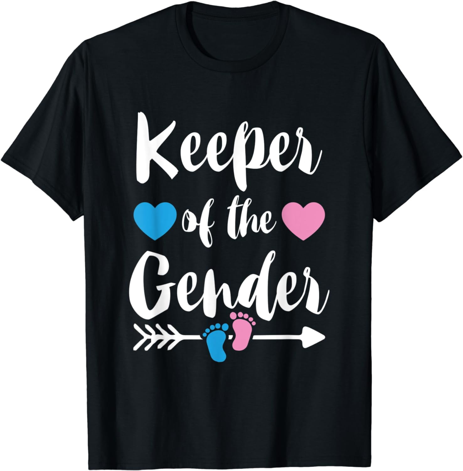 Keeper Of The Gender Reveal Tee Shirt Girl Or Boy Blue Pink Keeper Of The Gender Reveal Tee Shirt Girl Or Boy Blue Pink