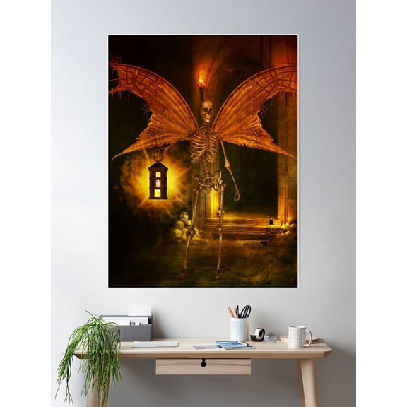 Keeper Of The Light Poster Wall Art, Modern Wall Decor For Living Room Bedroom, 8x12 UNFRAMED