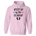 thumbnail image 1 of Keeper of the Gender Hoodie Sweatshirt Unisex 5X-Large Pink, 1 of 5