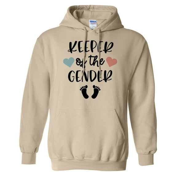 Keeper of the Gender Hoodie Sweatshirt Unisex Medium Sand