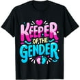 thumbnail image 1 of Keeper of the Gender Reveal Party Baby Announcement T-Shirt, 1 of 4