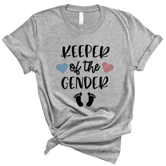 Keeper of the Gender Shirt Unisex 3X-Large Grey
