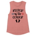 thumbnail image 1 of Keeper of the Gender Women's Muscle Tank X-Large Desert Pink, 1 of 5
