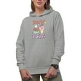 thumbnail image 1 of Keepin It Cool with Retro Ice Cream Art Merch Gift, Heather Grey Hooded Sweatshirt or Hoodie, 2XL, 1 of 5
