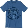 thumbnail image 1 of Keepin' It Reel - Amazing Fishing Hunting Men's T-Shirt, 1 of 4