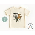 thumbnail image 1 of Keepin The West Wild Kids Tee, Western Kids Shirt, Cowboy, Ranch Hand, Country, Gift For Boy Girl, Grandchild, Toddler Shirt TODDLER SHORT SLEEVE TEE BELLA CANVAS 3001T, 1 of 3