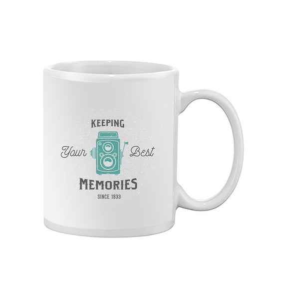 Keeping Best Memories Camera. Mug -Image by Shutterstock,
