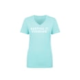 thumbnail image 1 of Keeping It Curbside Womens V-Neck Tee, 1 of 3