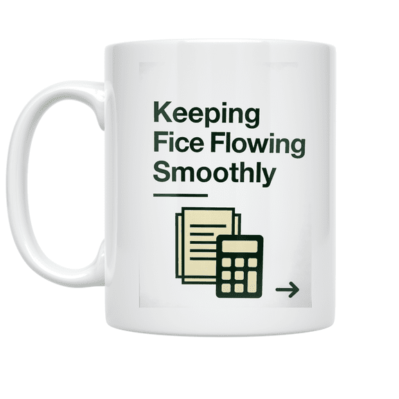 Keeping Office Flowing Smoothly - Loan Processor - 11 oz Ceramic Coffee Mug