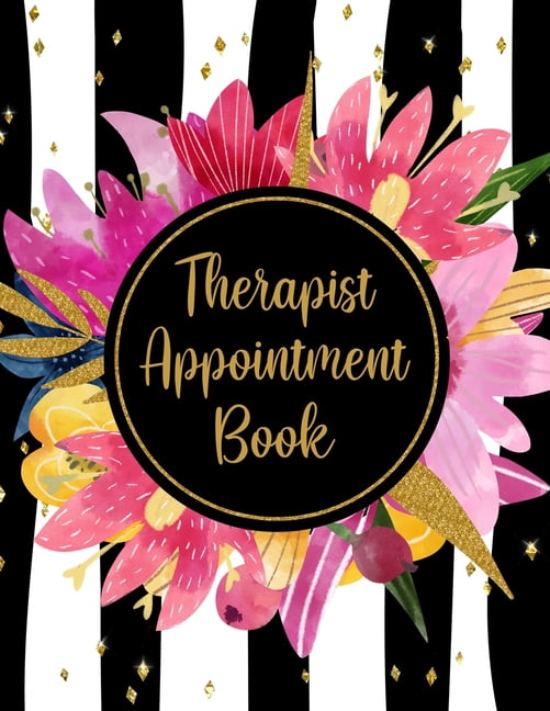 Keeping Organized Therapist Appointment Book Undated Daily Planner