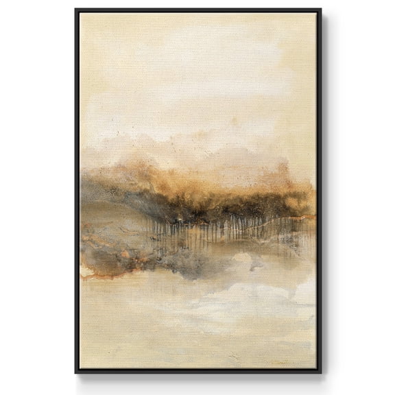 Keeping Secrets I Framed Premium Gallery Wrapped Canvas - Ready to Hang - 17 x 25 - Black Floating Frame