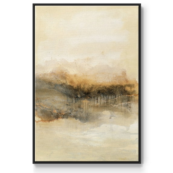 Keeping Secrets I Framed Premium Gallery Wrapped Canvas - Ready to Hang - 17 x 25 - Black Floating Frame