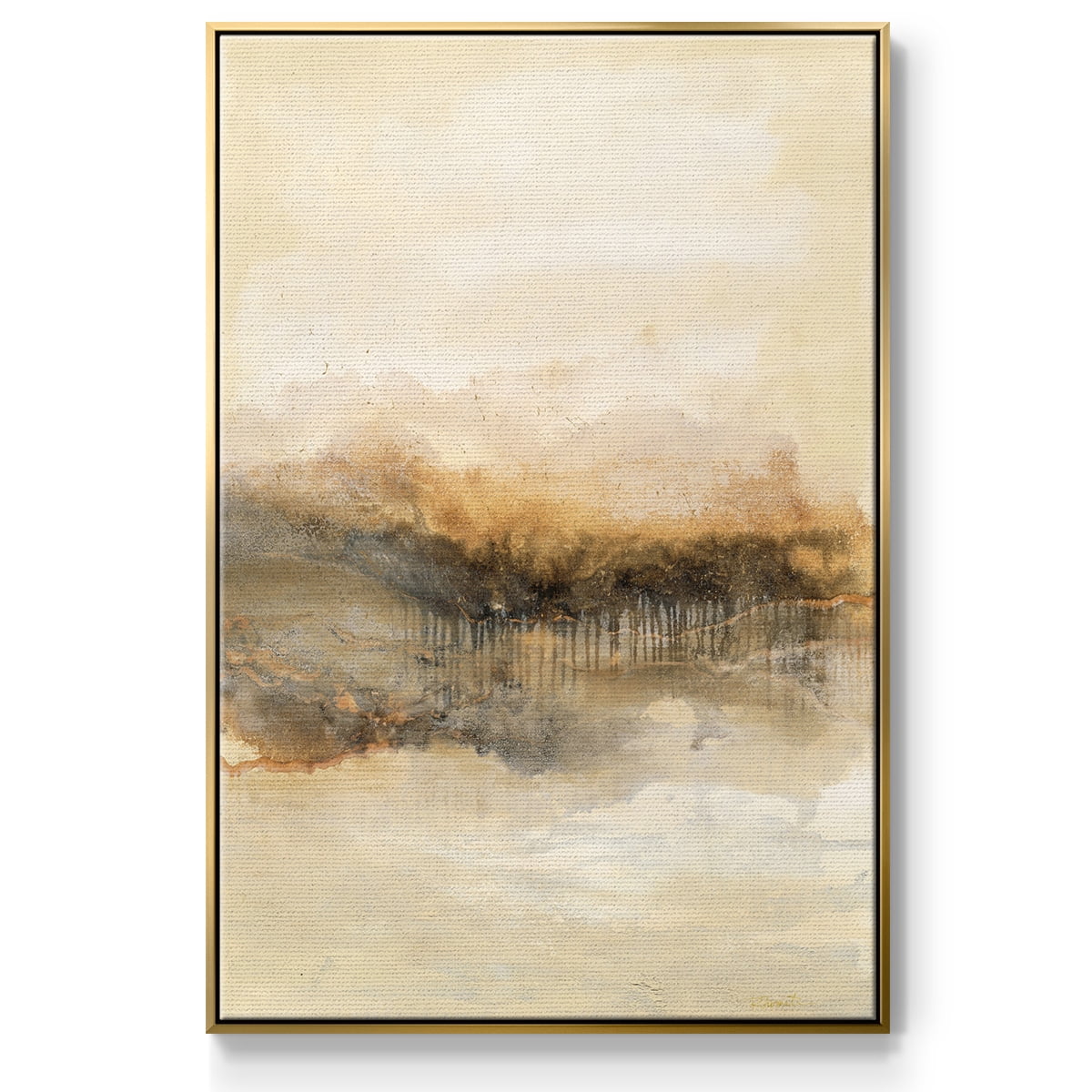 Keeping Secrets I Framed Premium Gallery Wrapped Canvas - Ready to Hang - 17 x 25 - Gold Floating Frame