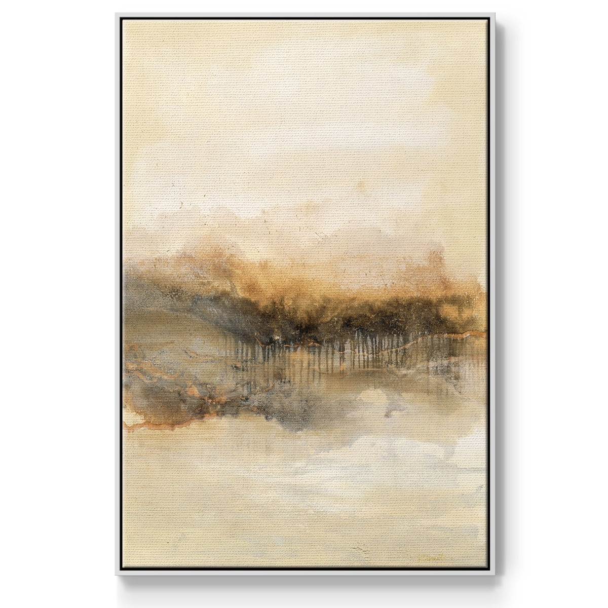 Keeping Secrets I Framed Premium Gallery Wrapped Canvas - Ready to Hang - 25 x 37 - White Floating Frame