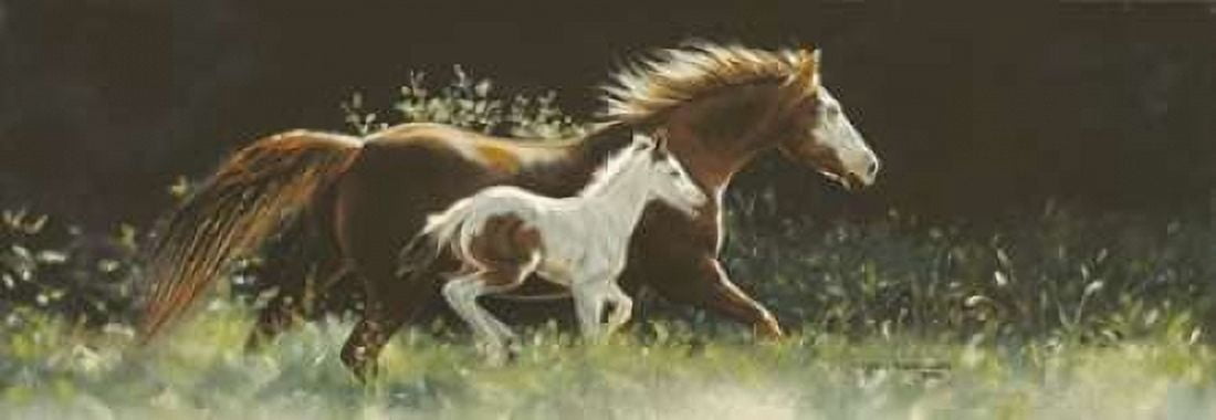 Keeping Up With Mother Canvas Art - Lesley Harrison (24 x 48)