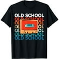 thumbnail image 1 of Keeping it Old School Retro Vintage 80s 90s Cassette Tape T-Shirt, 1 of 5