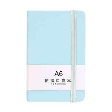 Keeplus School Season Supplies, A6 Horizontal Notebook Hand Thickened Office Learning Notebook, Smooth Writing Journal Notebook, Ideal for Students and Professionals, for Writing, Business, Work