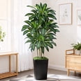 thumbnail image 1 of Keeplush 6FT Artificial Dracaena Tree with Planter, Indoor Faux Plant, Tall, Potted, 1 of 7