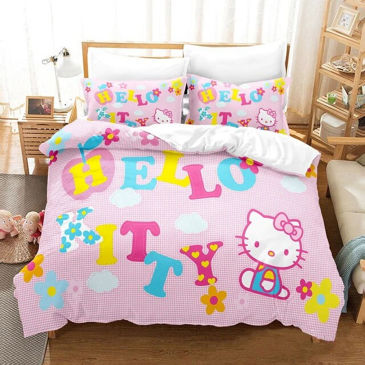 Keeppley Kitty Animation Derivatives Bedding Sets Australia /Europe/USA Full Queen King Size