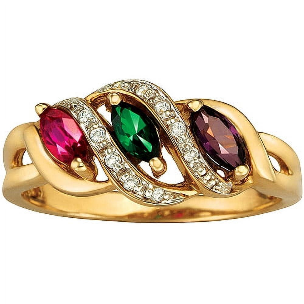 Keepsake 10k Sim Serenity Ring