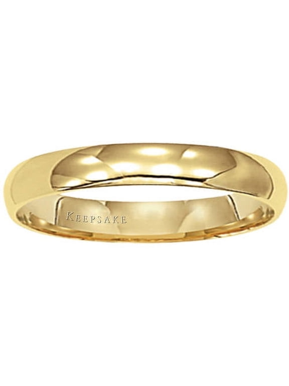 14kt Yellow Gold Wedding Band, 4mm